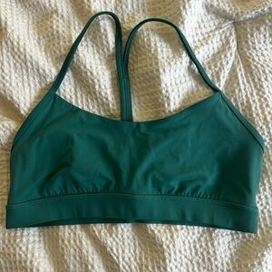Practically new teal lagoon flow y bra